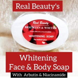 Whiten and Brighten Soap With Arbutin and Niacinamide!!