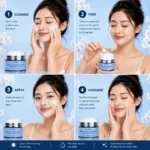 Real Beauty Korean Glass Skin Essence Daily Moisturizer | 1% Ceramide Complex | Deep Hydration Face Cream - Image 4
