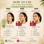 Real Beauty Bridal Glow Skincare Combo | Face Wash + Day Cream + Night Cream - Image 3