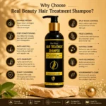 Real Beauty Hair Treatment Shampoo – Strengthens Hair, Reduces Hair Fall & Deep Cleanses the Scalp - Image 3