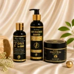 Real Beauty Complete Hair Care Combo | 7 Oils in One Hair Oil + Hair Treatment Shampoo + Protein Hair Mask