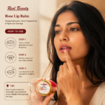 Real Beauty Rose Lip Balm – Deep Moisturizing Lip Care | Repairs Dry & Chapped Lips | 15g - Image 4