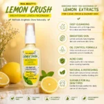 Real Beauty Lemon Crush Brightening Lemon Facewash | Deep Cleansing & Oil Control Formula | For Fresh, Clear & Radiant Skin | 85ml - Image 4