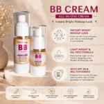 Real Beauty BB Cream SPF 30 | All-in-One Brightening BB Cream | Lightweight, Oil-Free Formula with Multivitamins | Instant Natural Makeup Look - Image 2