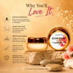 Real Beauty Glow Bomb Body Cream for Dark Underarms, Neck, Elbows, Knees & Inner Thighs | Brightening & Even Tone Body Care Cream | 40g - Image 2