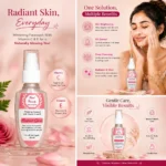 Real Beauty Radiant Glow Whitening Facewash with Vitamin C & E | Deep Cleansing, Brightening & Oil Control | Gentle Daily Face Cleanser | 85ml - Image 4