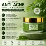 Real Beauty Anti Acne Cream | Acne Spot Treatment Cream for Pimples, Acne Marks & Oil Control | Lightweight Daily Formula | 10g - Image 3